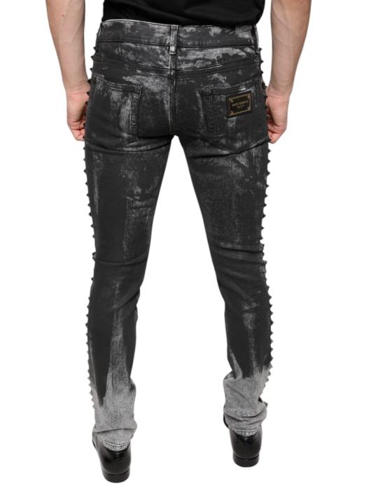  돌체앤가바나 데님 팬츠 PAN75040 BLACK - DOLCE & GABBANA