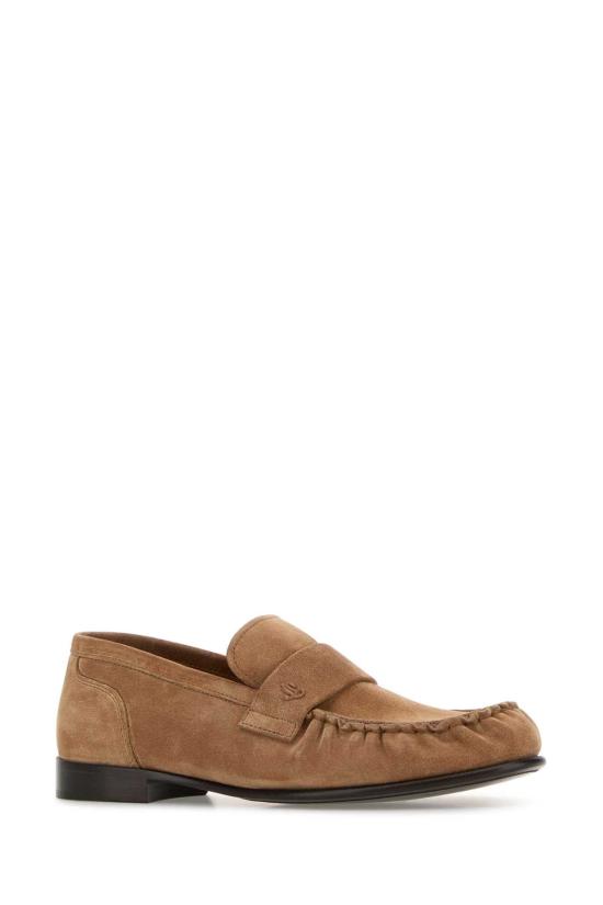 26SS 지미추 플랫 슈즈 ELLISLOAFERFSUE TOFFEE BROWN - JIMMY CHOO