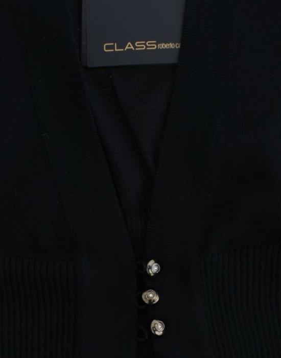  로베르토 카발리 가디건 SIG11847 BLACK - ROBERTO CAVALLI