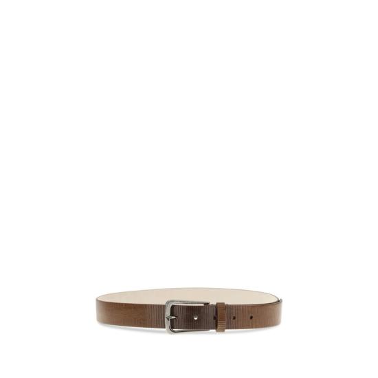  브루넬로 쿠치넬리 벨트 BRM0GUAC33MC8745BB BROWN - BRUNELLO CUCINELLI