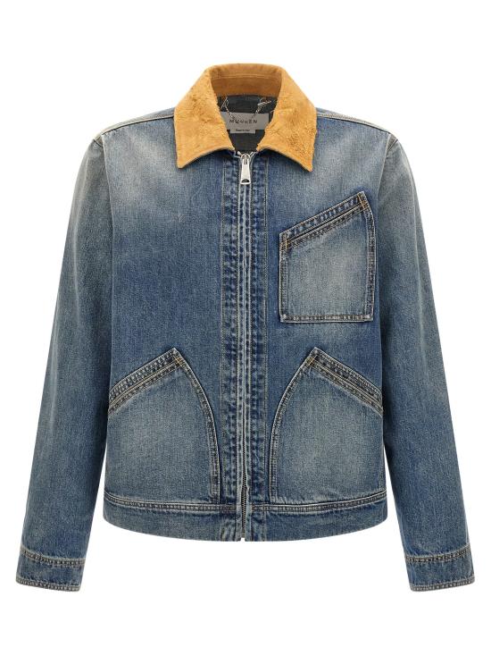  알렉산더 맥퀸 자켓 MC305760BM BLUE