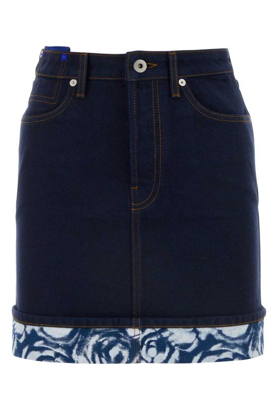  버버리 스커트 8080921 A1503 NAVY