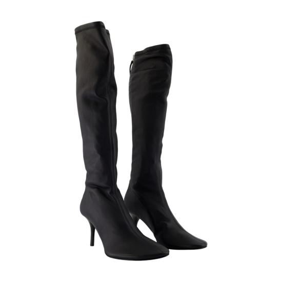 25FW 아크네 스튜디오 힐/펌프스 CONFIG ACNS24306 BLACK - ACNE STUDIOS