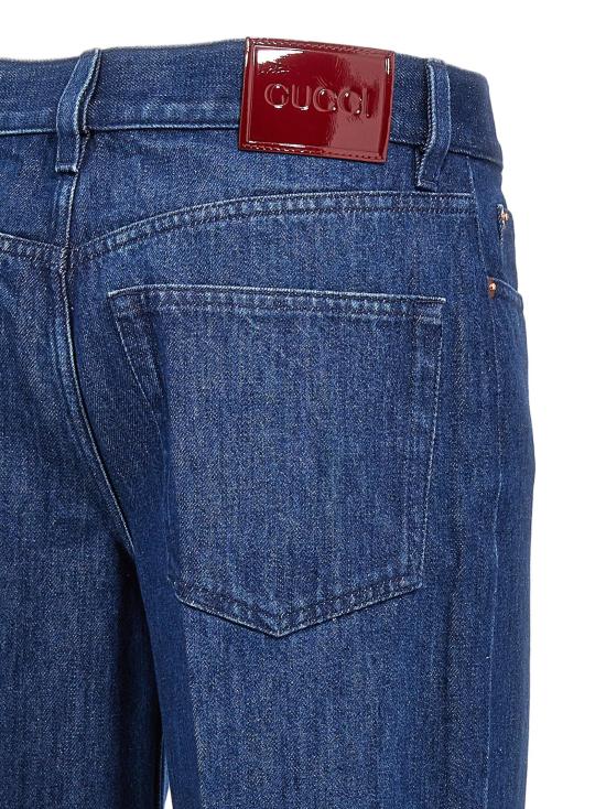  구찌 데님 팬츠 GU309467BM BLUE - GUCCI