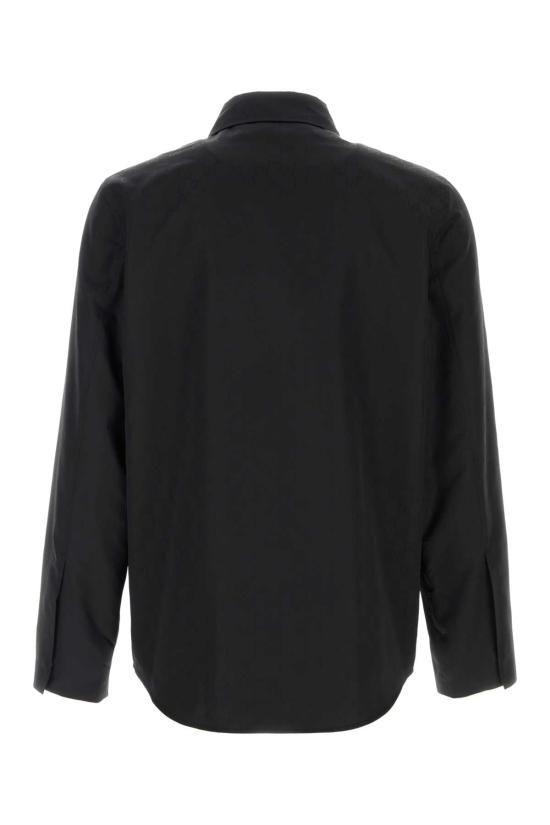 26FW 구찌 GG 라이트 실크 파이유 재킷 871663ZAU1J 1000 BLACK - GUCCI