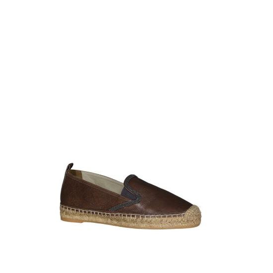  브루넬로 쿠치넬리 플랫 슈즈 BR 9200489431252 BROWN - BRUNELLO CUCINELLI