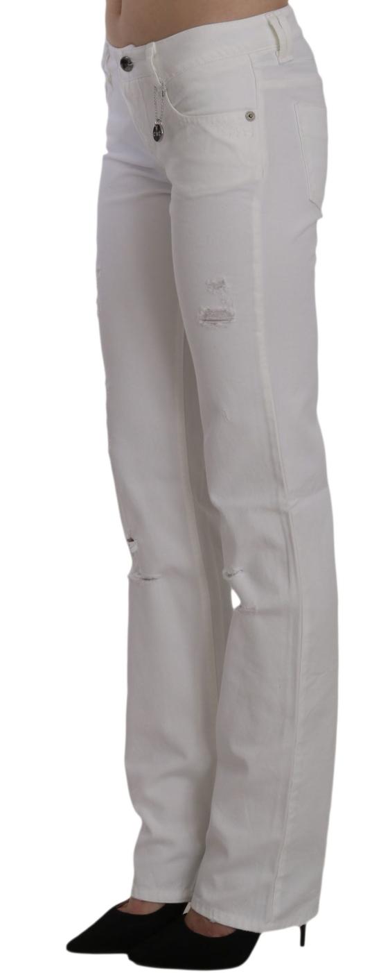  커스텀네셔널 데님 팬츠 BGSIG30112 WHITE