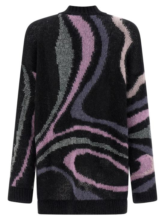 25FW 에밀리오푸치 가디건 EM323016BM BLACK - EMILIO PUCCI