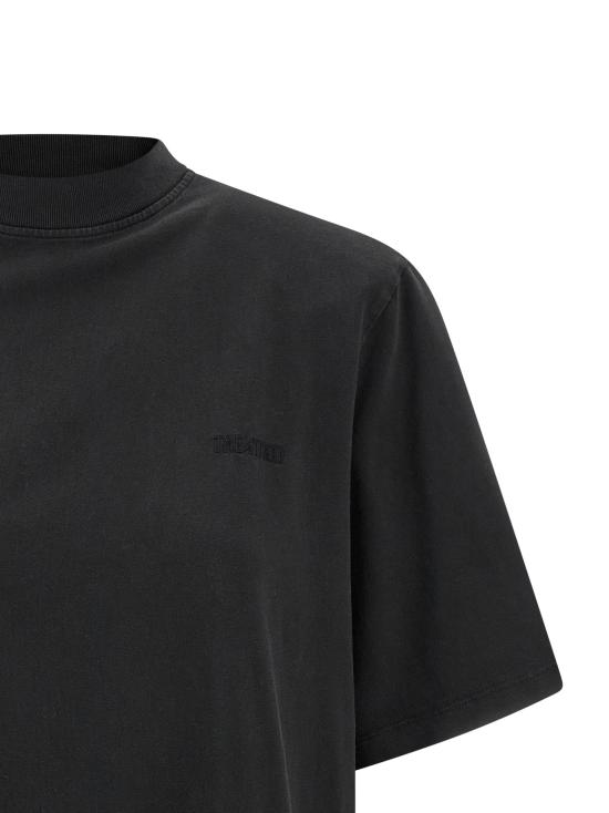 26SS 디 아티코 폴로 티셔츠 TH326217BM BLACK - THE ATTICO