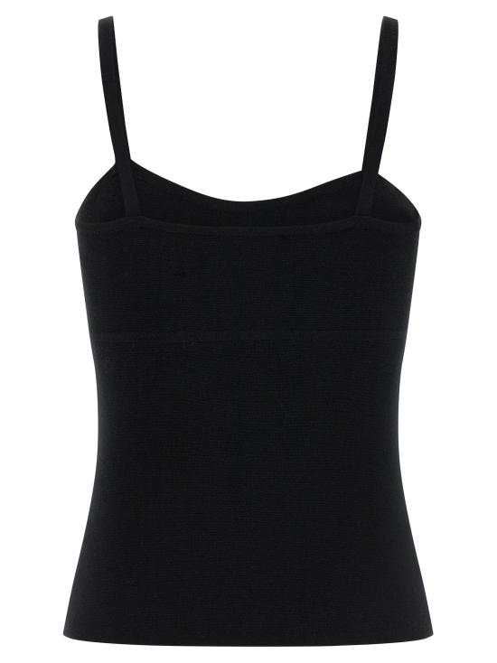 26SS 막스마라 민소매 티셔츠 MA326535BM BLACK - MAX MARA