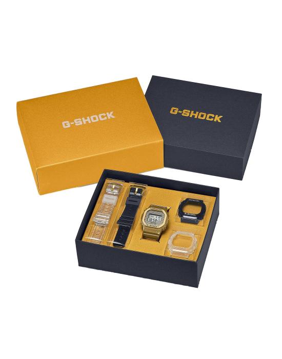  카시오 시계 DWE5600HG1ER GOLD - CASIO
