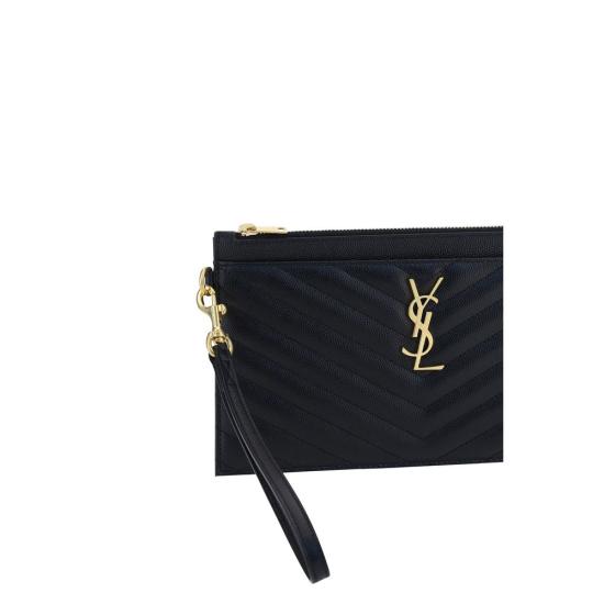 26FW 생로랑 지갑 SA636313BOW011000BB BLACK - SAINT LAURENT