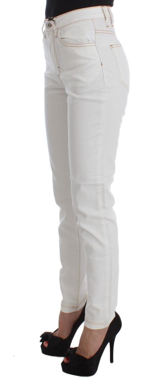  로베르토 카발리 데님 팬츠 SIG30106 WHITE - ROBERTO CAVALLI