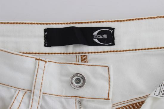  로베르토 카발리 데님 팬츠 SIG30106 WHITE - ROBERTO CAVALLI