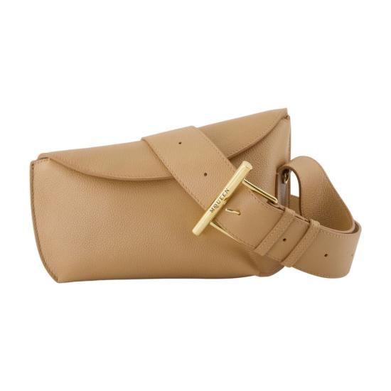 25FW 알렉산더 맥퀸 크로스백 AMQ024307 BEIGE
