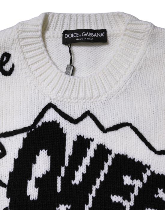  돌체앤가바나 스웨터 THS87549 WHITE - DOLCE & GABBANA