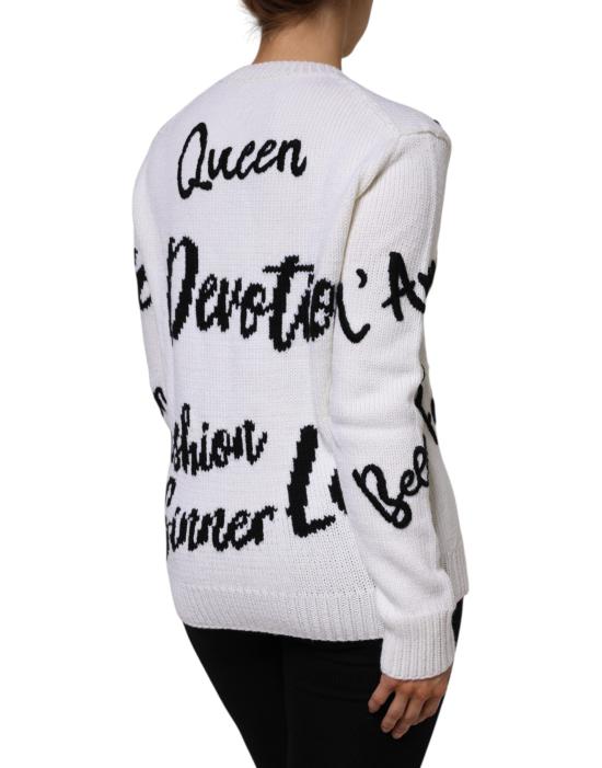  돌체앤가바나 스웨터 THS87549 WHITE - DOLCE & GABBANA