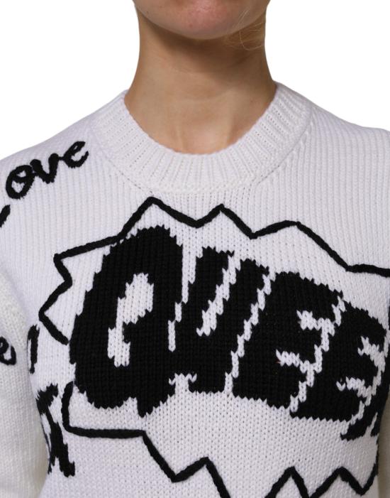  돌체앤가바나 스웨터 THS87549 WHITE - DOLCE & GABBANA