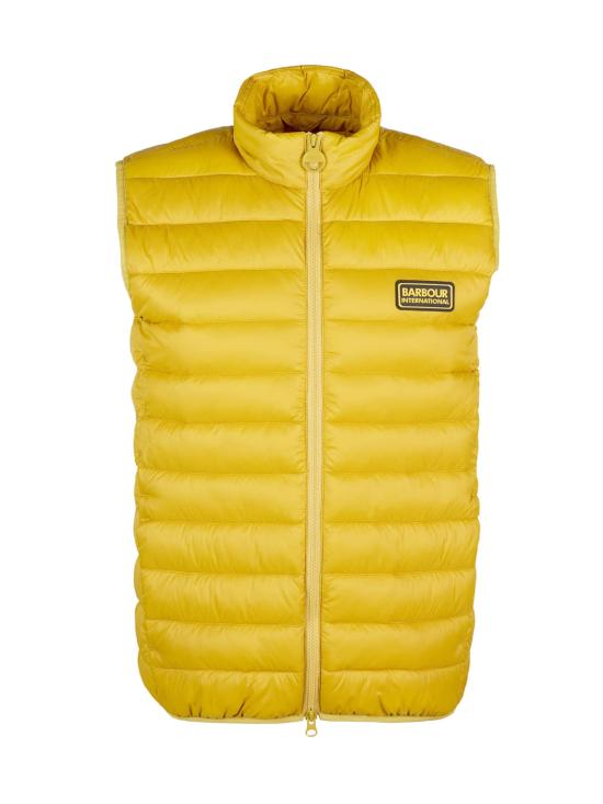25FW 바버 인터네셔널 레이서 리드 베스트 MGI0170GN12 YELLOW - BARBOUR