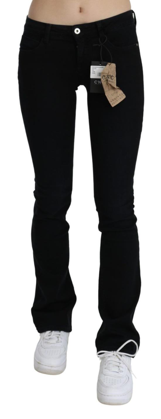  커스텀네셔널 데님 팬츠 PAN70717 BLACK