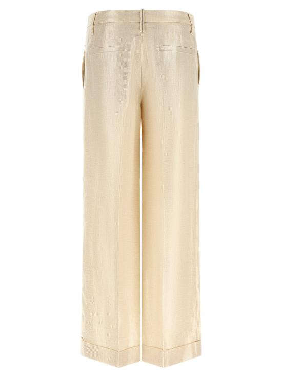 26SS 브루넬로 쿠치넬리 스트레이트 팬츠 BR334942BM GOLD - BRUNELLO CUCINELLI