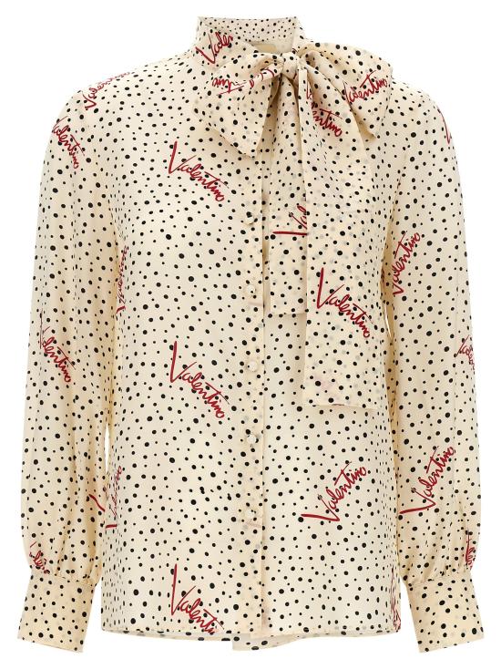 26FW 발렌티노 가라바니 블라우스 VA336855BM BEIGE