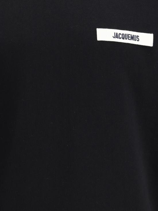 26FW 자크뮈스 그로그랭 후드 티셔츠 HOM00247AJ00126 990 BLACK - JACQUEMUS
