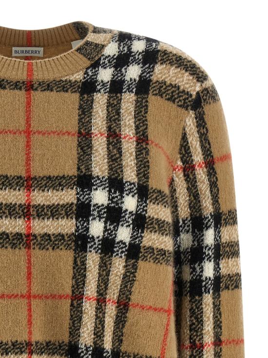 25FW 버버리 스웨터 BU320556BM BEIGE - BURBERRY