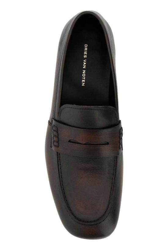 26SS 드리스 반 노튼 플랫 슈즈 2610117140107 712 BROWN - DRIES VAN NOTEN
