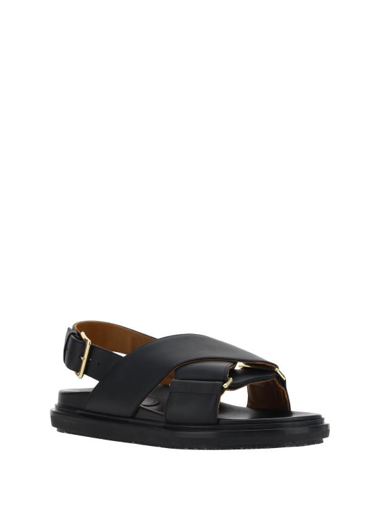 26FW 마르니 샌들 FBMS015701P3614 00N99 BLACK - MARNI