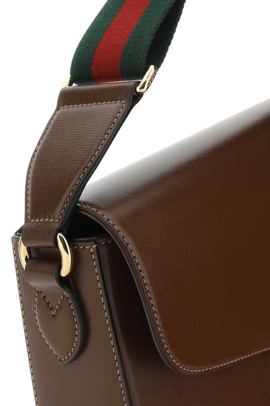  구찌 1955 홀스빗 스트랩 숄더백 70045718YSG 2364 BROWN - GUCCI