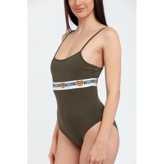  모스키노 바디수트 티셔츠 MOZUA60049003BX GREEN - MOSCHINO