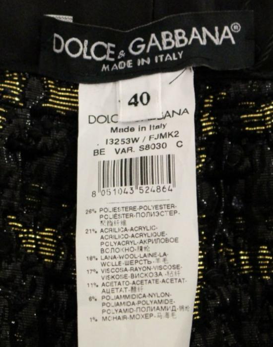  돌체앤가바나 숏팬츠 GSS10092 BLACK - DOLCE & GABBANA