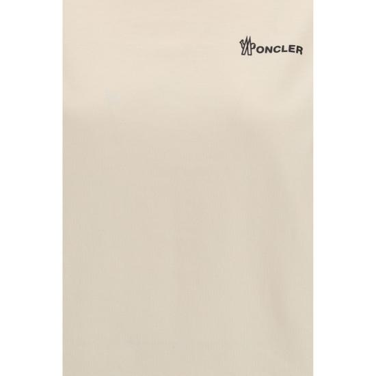 26SS 몽클레어 폴로 티셔츠 MOL10988C0001089AZ9034BB BEIGE - MONCLER