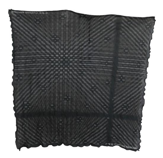  커스텀네셔널 머플러/스카프 MS1639 BLACK - COSTUME NATIONAL