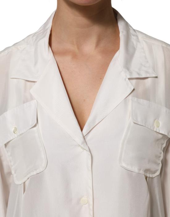  돌체앤가바나 블라우스 TSH906793 WHITE - DOLCE & GABBANA
