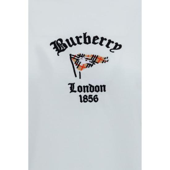 26FW 버버리 폴로 티셔츠 BU8128206B7078BB WHITE - BURBERRY