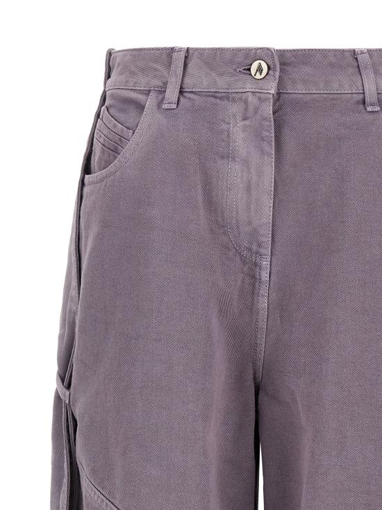 26SS 디 아티코 스트레이트 팬츠 TH326237BM PURPLE - THE ATTICO