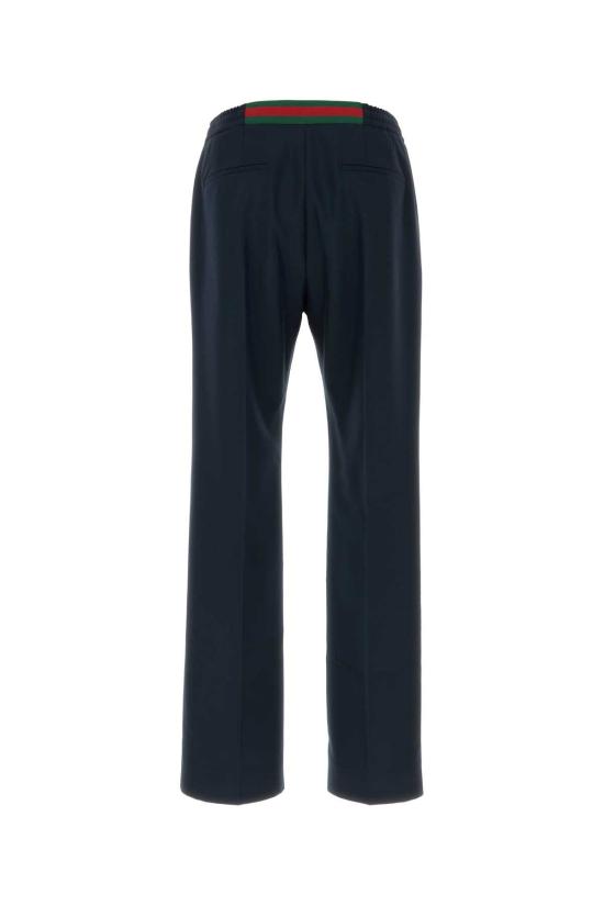 26SS 구찌 스트레이트 팬츠 852345ZAFKB 4847 NAVY - GUCCI