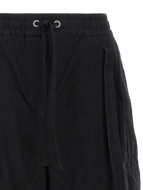 25FW 돌체앤가바나 스트레이트 팬츠 DO322901BM BLACK - DOLCE & GABBANA