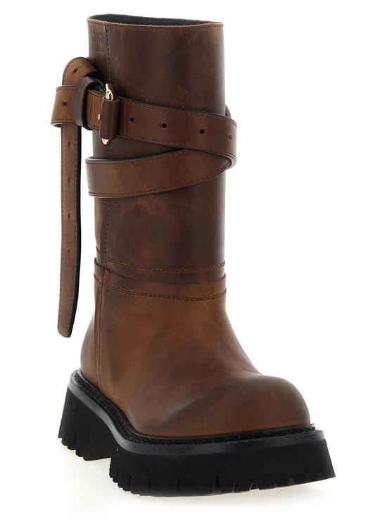 25FW 모스키노 부츠 MO314857BM BROWN - MOSCHINO