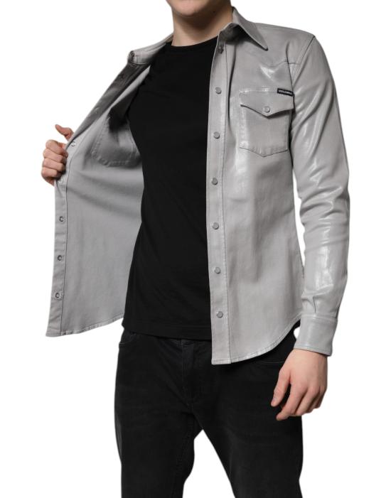  돌체앤가바나 셔츠 TSH878487 GRAY - DOLCE & GABBANA