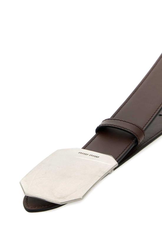  미우미우 벨트 5CC6132C9Q F0NBL BROWN - MIU MIU