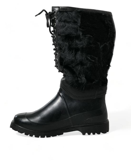  돌체앤가바나 부츠 MV5587 BLACK - DOLCE & GABBANA