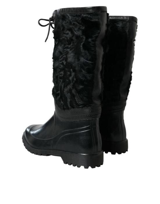  돌체앤가바나 부츠 MV5587 BLACK - DOLCE & GABBANA