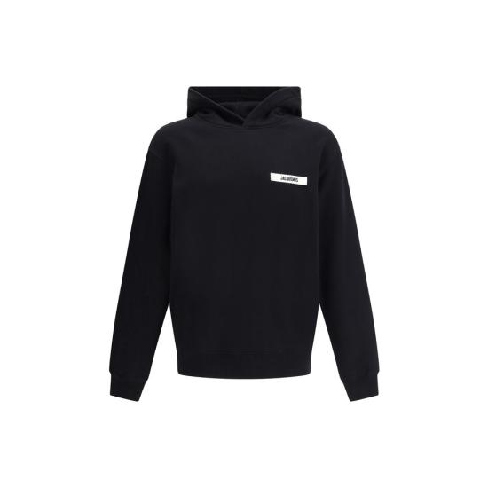 26FW 자크뮈스 후드 티셔츠 JAHOM00247AJ00126990BB BLACK