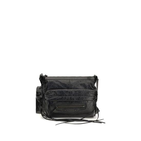 26FW 발렌시아가 숄더백 BA8767502ABEK1000BB BLACK