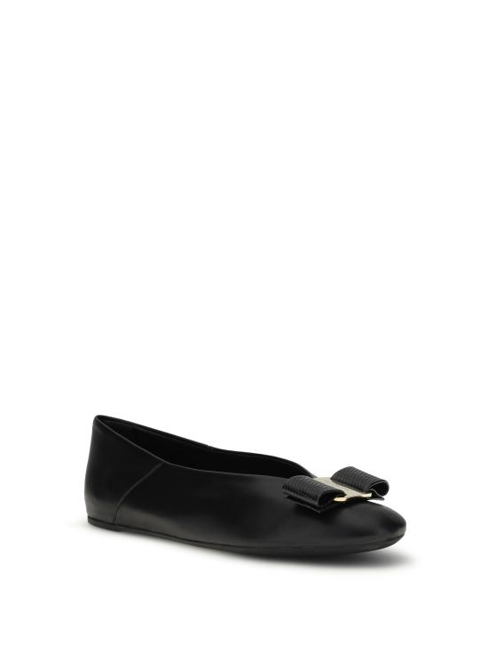 26FW 살바토레 페라가모 플랫 슈즈 782883 001 BLACK - SALVATORE FERRAGAMO