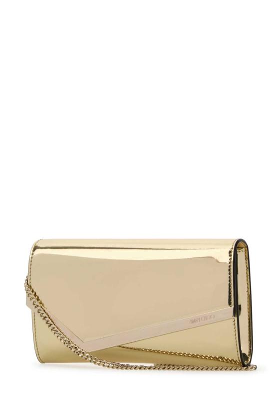 26FW 지미추 클러치/파우치 EMMIEMIF GOLD - JIMMY CHOO