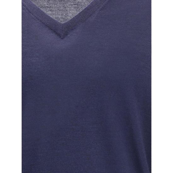 26FW 브루넬로 쿠치넬리 스웨터 BRM2400162CW425BB NAVY - BRUNELLO CUCINELLI